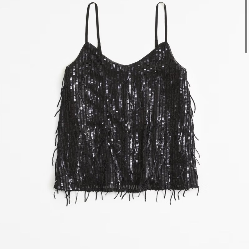 Abercrombie sequin tank